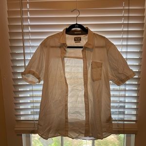 Men’s volcom button down